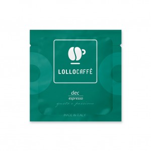 Кофе в чалдах LolloCaffe Dek Espresso, 1 шт., 44 мм.