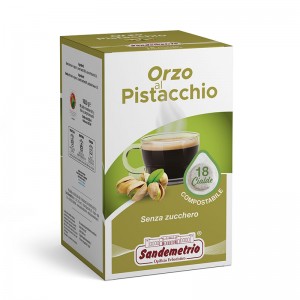 Кофе в чалде фисташковый Sandemetrio Caffe Al Pistacchio, 1 шт., 44 мм.