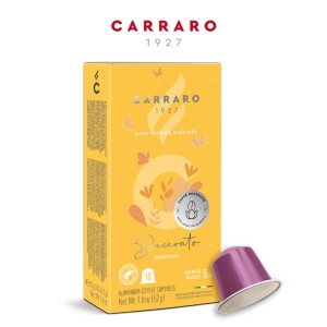 Кофе в капсулах Carraro Decerato, 10 капсул алюминиевых Nespresso