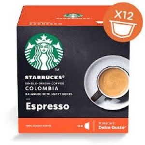Кофе в капсулах Starbucks Colombia Espresso, 12 капсул Dolce Gusto