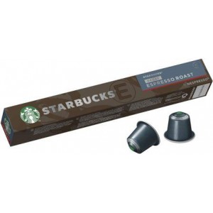 Кава в капсулах Starbucks Espresso decaffeinato, 10 капсул Nespresso
