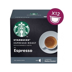 Кофе в капсулах Starbucks Espresso Roast, 12 капсул Dolce Gusto