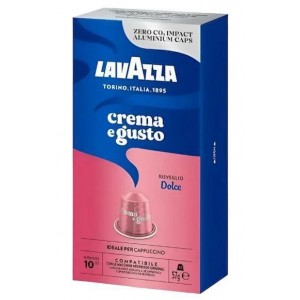 Кофе Lavazza Crema e Gusto Dolce, 10 капсул Nespresso