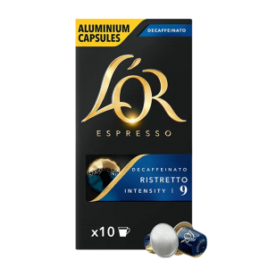 Кофе в капсулах L'OR Ristretto Decaffeinato - 10 капсул