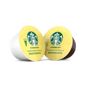 Кофе в капсуле Starbucks Madagascar Vanilla Macchiato, 1+1 шт. Dolce Gusto