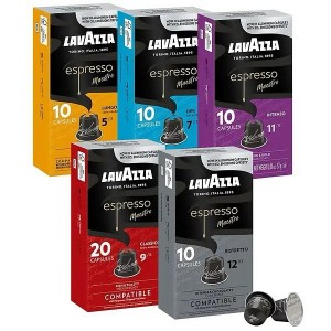 Набор кофе в капсулах Lavazza Espresso Maestro 5 вкусов / 50 капсул Nespresso