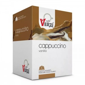 Напиток в капсуле Caffe Verzi Cappuccino vanilla, 1 капсула Dolce Gusto