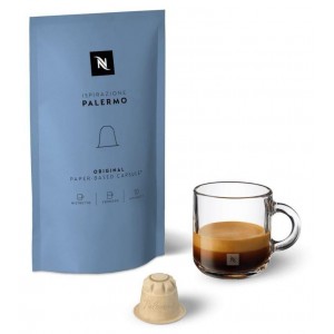 Кофе Ispirazione Palermo compostable (10капсул) Nespresso / Paper-Based Capsule