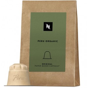 Кофе в капсулах Nespresso Peru Organic - 10 капсул, бумага