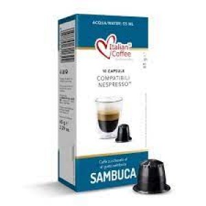 Напиток в капсулах вкус самбуки / Italian Coffee Sambuca, 10 капсул Nespresso