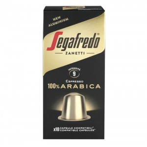 Кава в капсулах Segafredo 100% ARABICA, 10 капсул Nespresso Кава в капсулах Segafredo 100% ARABICA, 10 капсул Nespresso
