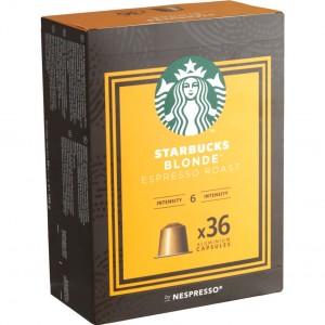 Кава в капсулах Starbucks Blonde Espresso, 36 капсул Nespresso