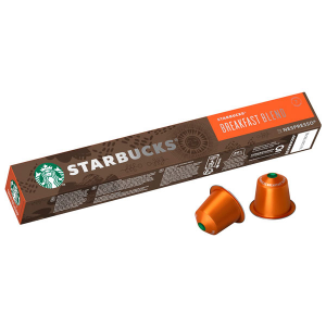 Кофе в капсулах Starbucks Breakfast Blend, 10 капсул Nespresso