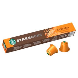 Кофе в капсулах Starbucks Caramel, 10 капсул Nespresso