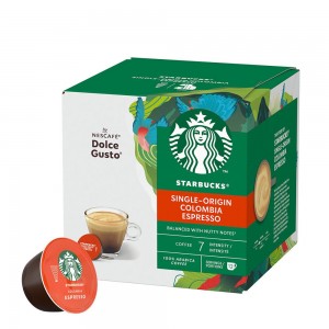 Кофе в капсулах Starbucks Colombia Espresso, 12 капсул Dolce Gusto