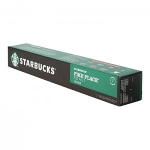 Кофе в капсулах Starbucks Pike Place Lungo, 10 капсул Nespresso
