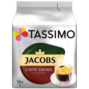 Кава в капсулі Caffe Crema, 1 капсула Tassimo