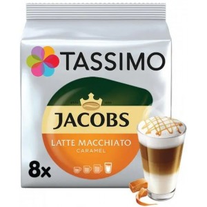 Кава в капсулі Tassimo Latte Caramel, 1+1 капсула Tassimo