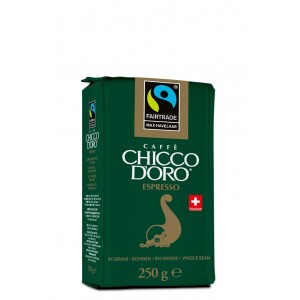 Кава в зернах Chicco d'Or Fair Trade Max Havelaar Espresso 0,25 кг.