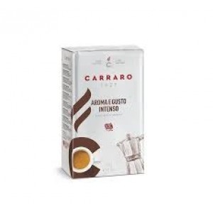 Молотый кофе Carraro Aroma e gusto intense 0.25 кг