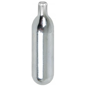 Баллончик CO2 16 грамм без резьбы Liss, для мини пивоварен, розлива и карбонизации напитков, 1 шт.