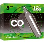 Баллончики CO2 для пневматики 5 шт., LISS
