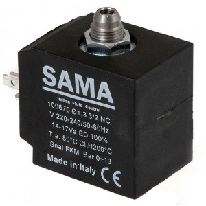 Котушка SAMA для електромагнітного клапана кавомашини, 220 В
