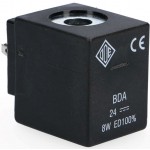Катушка ODE 24В постоянный ток - 8Вт - ш. 29.5мм - в. 39.5мм - гл. 42мм - отв. Ø 13мм