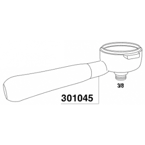 Холдер для кофемашины Reneka с оригинальной чашей, без сита и носика, VIVA - VIVA S. - LIFE