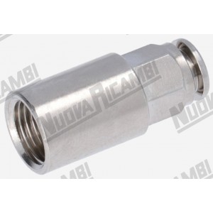 Прямий швидкороз'ємний фітинг 1/8F - Ø4 мм