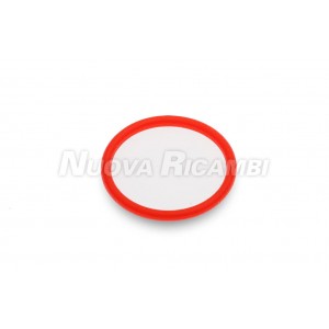 Круглая красная силиконовая прокладка 1.25 x 13.3