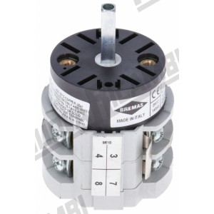 Главный выключатель 0-1-2, 20A - 690В - штифт 5 x 5 мм для кофемашины VBM