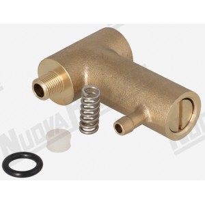 Байпас для вібраційної помпи кавомашини Vibiemme, 1/8M - 1/8F VBM, оригінал