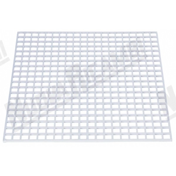 Пластикова сітка для підігріву чашок на кавомашині, біла, 310 х 310 мм, отв. 12 х 12 мм