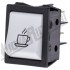 Кнопка для группы с чашкой 250В - 16A - отв. 22x30 мм