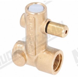 Клапан байпас для вибронасоса кофемашины - вх. Ø M12X1 - вых. 1/8 - слив Ø 8мм, FLUID-O-TECH 