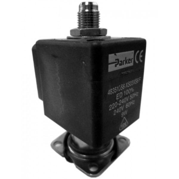 Електромагнітний клапан 3ходовий Lucifer, нержавіюча сталь, серія Liquipure 220В / 50-60Гц