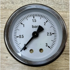Манометр для кофемашины 0 - 3 бар, 1/8M - Ø 57 мм, давление бойлера, пара