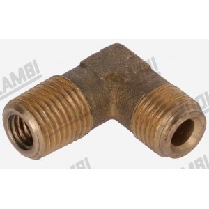 Вигнутий "L" фітінг 1/4M - 1/4M - M8F - кл. 10мм, оригінал