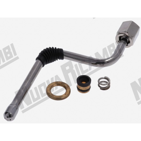 Стімер для кавоварки BEZZERA з нержавіючої сталі, оригінал - Ø 10мм - 3/8F - д. 175мм - ELLISSE / B2000 / B4000